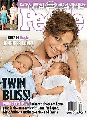 Jennifer Lopez en couverture de Poeple Magazine