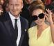 Victoria et David Beckham en juillet 2008 