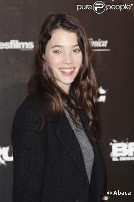 Astrid Berges-Frisbey, lors de la présentation de  Bruc - El desafio , à Madrid, le 20 décembre 2010.