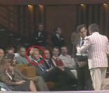 Jacques Martin et Nicolas Sakozy en 1984. On note la présence de Brice Hortefeux 