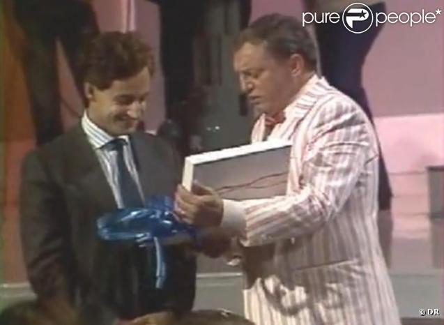 Jacques Martin et Nicolas Sakozy en 1984