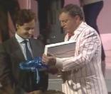 Jacques Martin et Nicolas Sarkozy, en 1984 : le début d'une grand amitié.