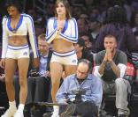 David Beckham pris en flag