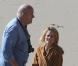 Robin Wright et Peter Lindbergh à Los Angeles, le 6 décembre 2010.