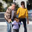 Dermot Mulroney et sa compagne : leur petite Mabel est la reine des glissades !