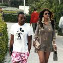 Edgar Davids : Doux câlins avec sa belle brune à Miami pour le jeune retraité !