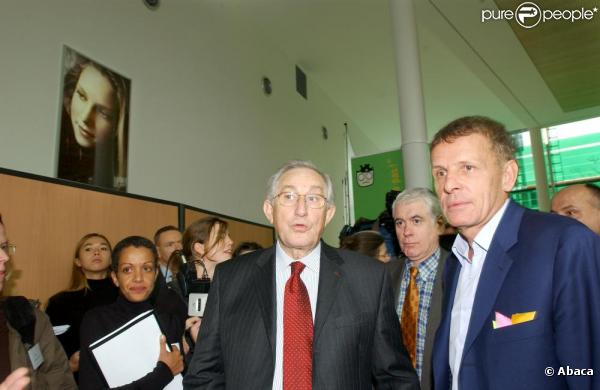 Patrick Poivre d'Arvor lors de l'inauguration de la Maison de Solenn en 2004 à PAris 