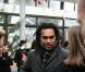 Christian Karembeu au lancement de l'opération Pièces Jaunes, le 5 janvier 2010, à Paris.