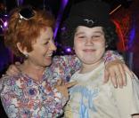 Véronique Genest et son fils Sam