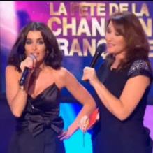 La fête de la chanson (France 3)  Jenifer chute après son titre Je danse