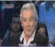 Pierre Arditi, invité sur le plateau d' On n'est pas couché  (France 2), samedi 8 janvier.