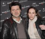 Vanessa Demouy et Phillippe Lellouche à la soirée 'Before' Cannes à l'atelier Renault, le 17/04/08
