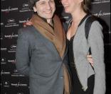 Stanislas Merhar et son amie à la soirée 'Before' Cannes à l'atelier Renault, le 17/04/08