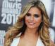 La ravissante Clara Morgane donnera le coup d'envoi d'un match de foot avant d'aller mettre le feu au club Chakana, à Narbonne, le 15 janvier 2011.