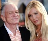 Hugh Hefner et sa fiancée, la ravissante Crystal Harris...