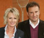 Pierre Sled et Sophie Davant, Roland-Garros, mai 2009