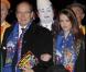Albert de Monaco et sa nièce Pauline au 35e festival international du cirque de Monte-Carlo, le 20 janvier 2011.