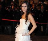 Joyce Jonathan sur le tapis rouge des NRJ Music Awards le 22 janvier à Cannes