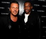 Jean-Roch et Steve Mandanda au VIP Room, pour la soirée promotionnelle de P. Diddy, le 22 janvier 2011