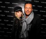 Jean-Roch et Theodora Richards au VIP Room, pour la soirée promotionnelle de P. Diddy, le 22 janvier 2011