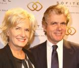 Claude Serillon et Catherine Seylac lors de la soirée de lancement de l'hôtel Sofitel Essaouira-Mogador au Pavillon Elysée à Paris le 24 janvier 2011
