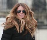 Elle Macpherson à Londres, le 26 janvier 2011.