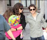 Katie Holmes, Tom Cruise et Suri Cruise 