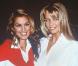 Cindy Crawford et Claudia Schiffer, mannequins dans les années 90.