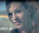 Amélie, sur le tournage de l'émission  Les Anges de la Télé-Réalité  (NRJ 12), en janvier 2011.