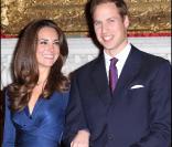  Kate Middleton et le prince William annoncent leurs fiançailles, en novembre 2010. 
