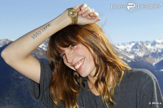 Lou Doillon lors du festival de Luchon le 10 février 2011