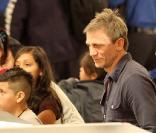 Daniel Craig, aéroport de Los Angeles, le 12 février 2011