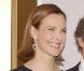 Carole Bouquet, présidente de la cérémonie des César en 2006. Elle se trouve aux côtés de Hugh Grant