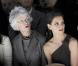 Kathleen Holmes, Katie Holmes et Franca Sozzani au défilé Max-Mara à la Fashion Week de Milan, le 24 février 2011.