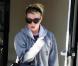Jessica Simpson sort de son club de gym à Los Angeles, le 21 février 2011