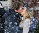 Sarah Jessica Parker et Greg Kinnear sur le tournage de I Don't Know How She Does It, à Brooklyn le 22 février 2011 