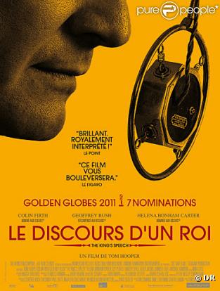 Le Discours d'un Roi , nominé pour être le meilleur film de l'année aux Oscars, à Holywood, le 27 février 2011.