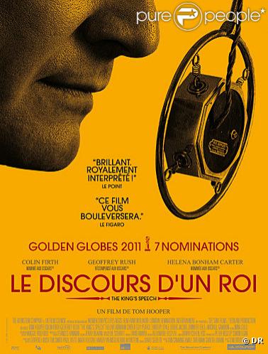  Le Discours d'un Roi , nominé pour être le meilleur film de l'année aux Oscars, à Holywood, le 27 février 2011.