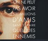  The Social Network , nominé pour être le meilleur film de l'année aux Oscars, à Holywood, le 27 février 2011.