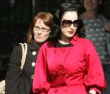 Dita Von Teese et sa mère