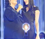 Maurane et Nolwenn Leroy se produisent sur la scène du Palais des Congrès de Paris pour la Victoires de la Musique 2011, mardi 1er mars.