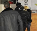 Gerard Piqué et Shakira à l'aéroport de Berlin le 23 février 2011 