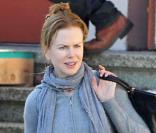 Nicole Kidman arrive sur le tournage de son nouveau film Hemingway and Gellhorn à San Francisco le 1er mars 2011