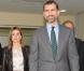 Letizia d'Espagne et Felipe d'Espagne en visite officielle à la fondation pour les personnes handicapées de Minorque, le 2 mars 2011.