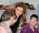 Letizia d'Espagne et Felipe d'Espagne en visite officielle à la fondation pour les personnes handicapées de Minorque, le 2 mars 2011.