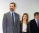 Letizia d'Espagne et Felipe d'Espagne en visite officielle à la fondation pour les personnes handicapées de Minorque, le 2 mars 2011.