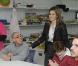 Letizia d'Espagne et Felipe d'Espagne en visite officielle à la fondation pour les personnes handicapées de Minorque, le 2 mars 2011.