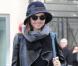 Miranda Kerr rentre à son hôtel après avoir défilé pour Balenciaga lors de la Fashion Week à Paris le 3 mars 2011