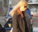 Kate Moss à la sortie d'un restaurant londonien le 4 mars 2011