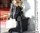 Kate Moss le 6 mars à Paris en route pour une séance photos.
